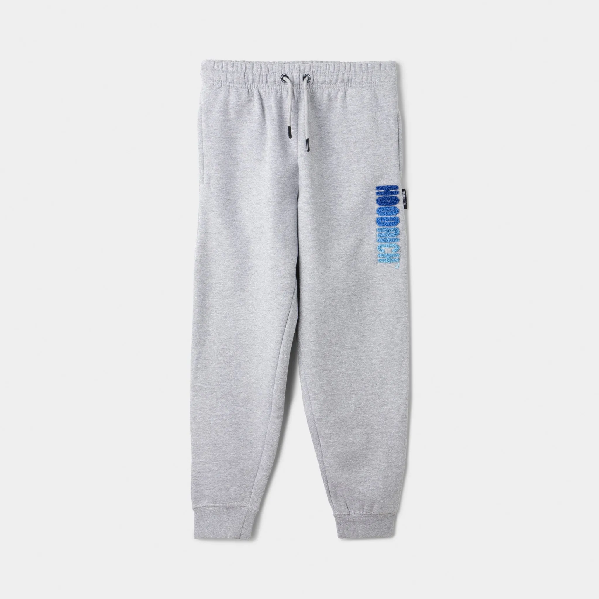 Hoodrich Junior Boys Tone V2 Joggers Heather Grey / Blues