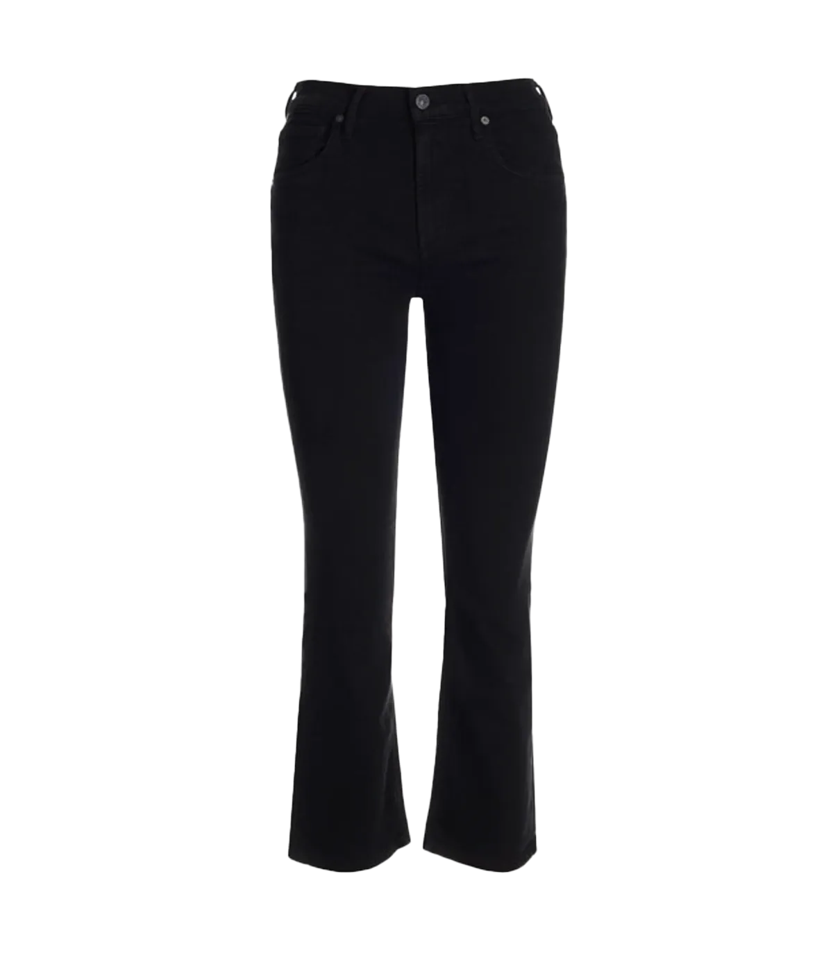 Isola Straight Crop Jean in Plush Black