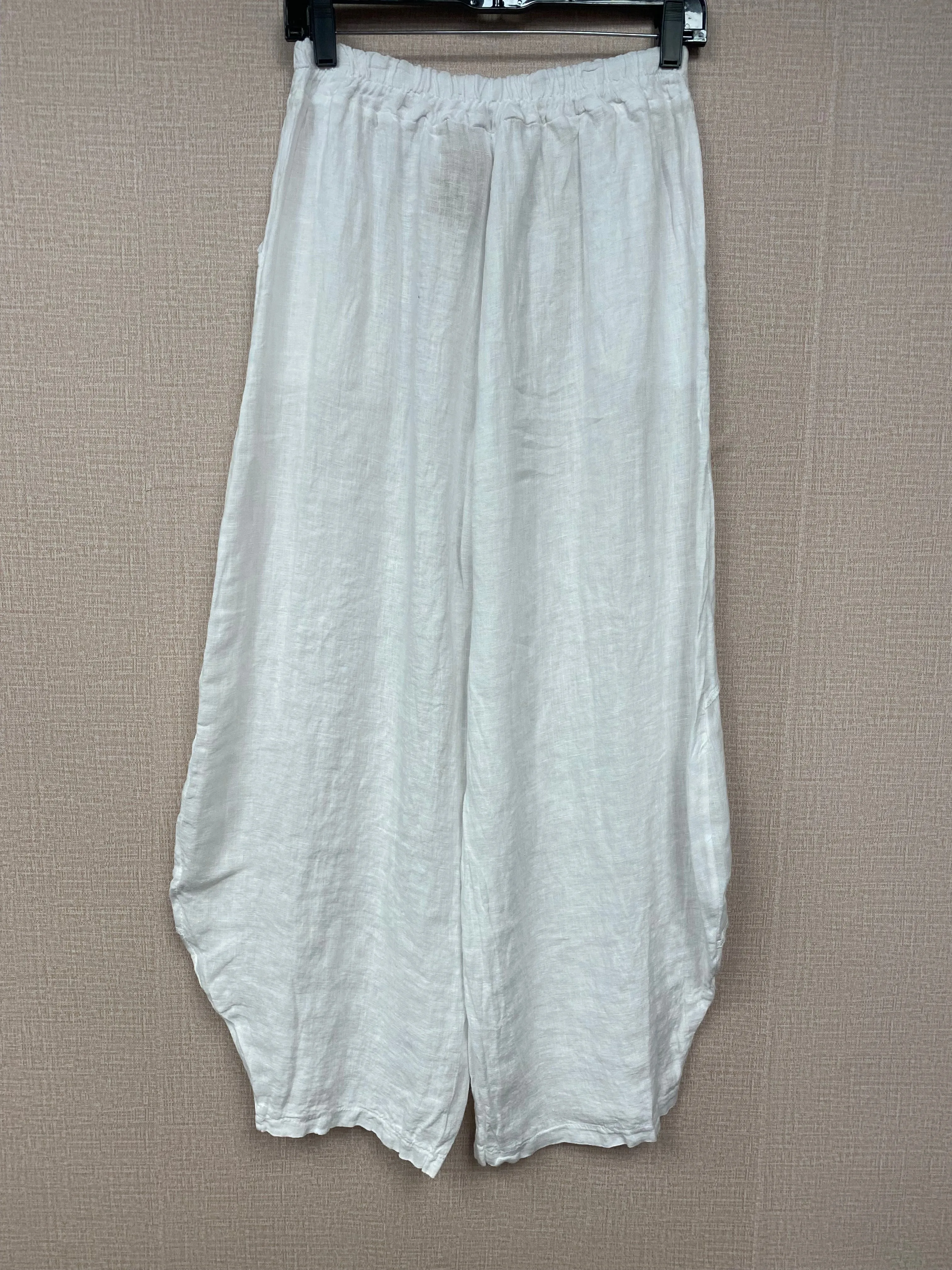 Italian, Barrel leg Linen Pants