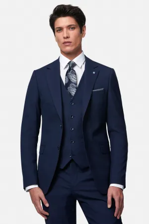 James Navy Tapered Fit Jacket