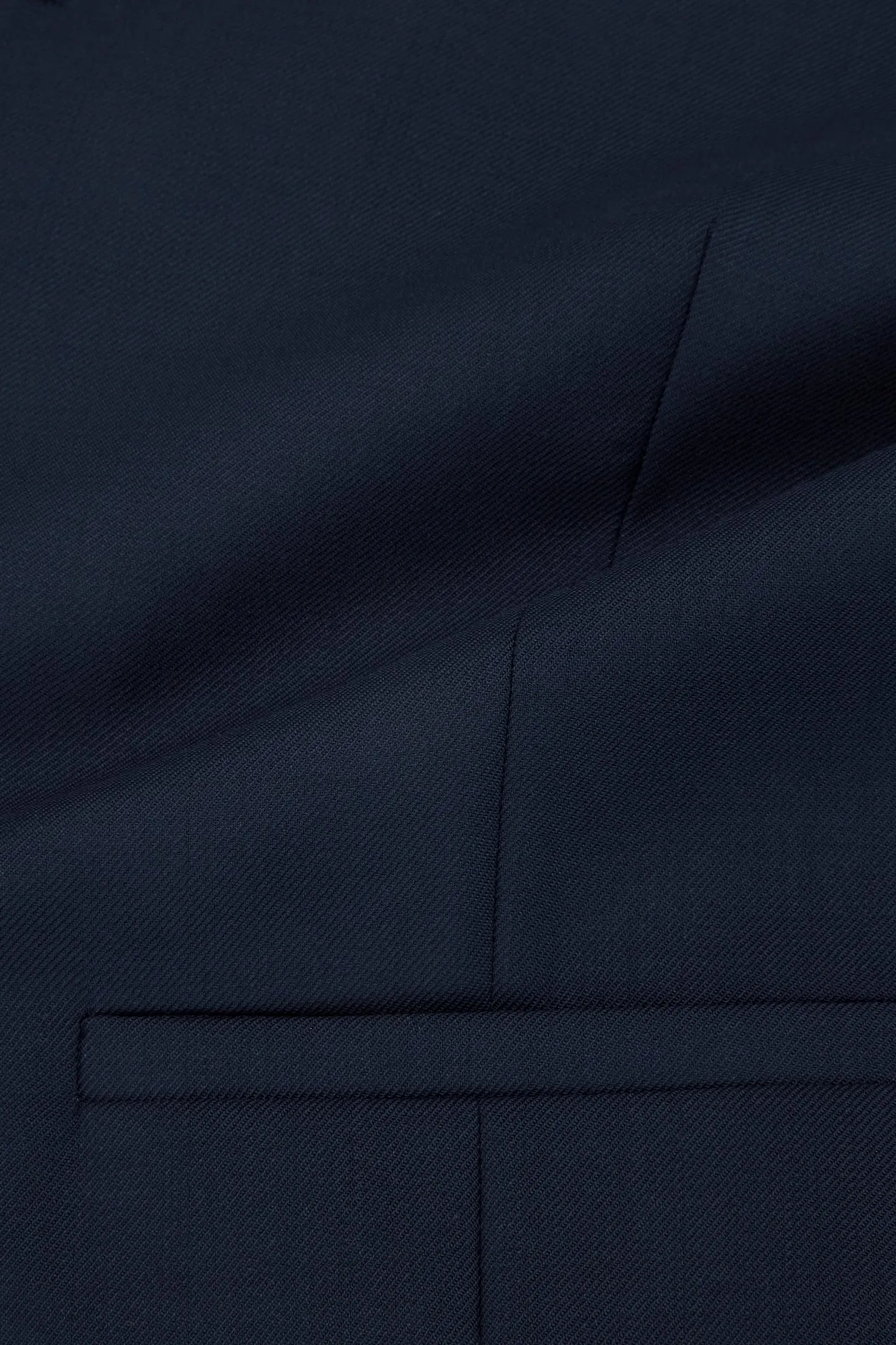 James Navy Tapered Fit Jacket