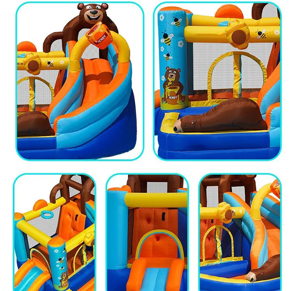 JumpKing Deluxe Inflatable Bounce House with Slide – Ultimate Fun for Kids