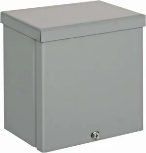 Junction and Pull Box Enclosure - Raintight or Screw Cover Type, Various Sizes