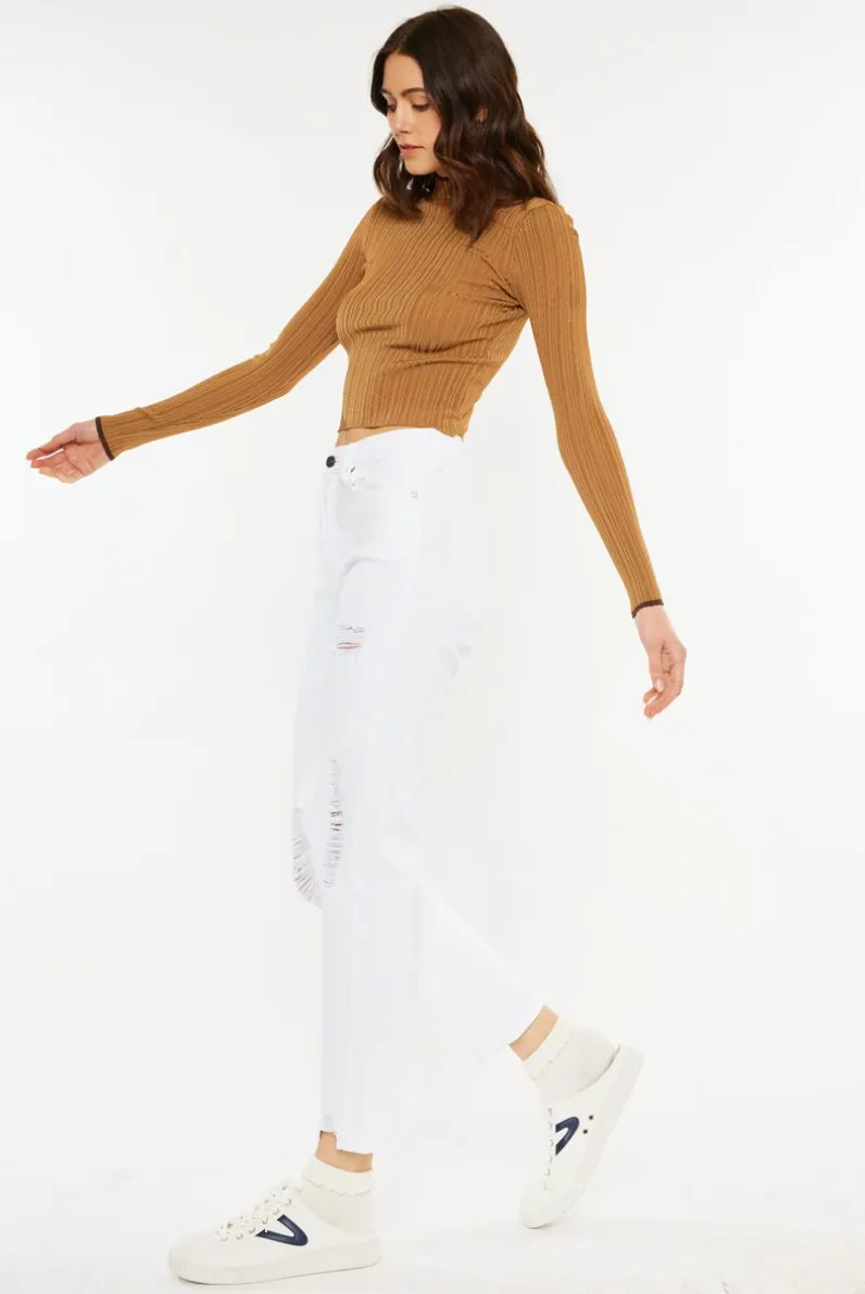 KanCan High Rise Slim Straight Jeans