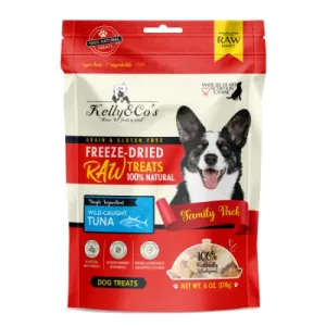 Kelly & Co's Family Pack Tuna Freeze-Dried Raw Dog Treats 170g