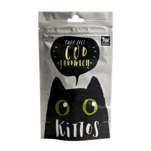 Kittos Purr Fect Cod Sandwich Cat Treat