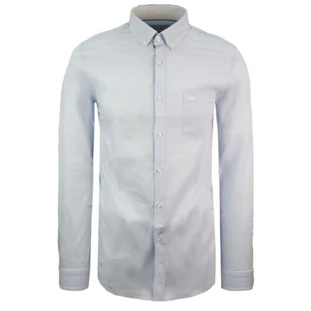 Lacoste Regular Fit Mens Light Blue Shirt
