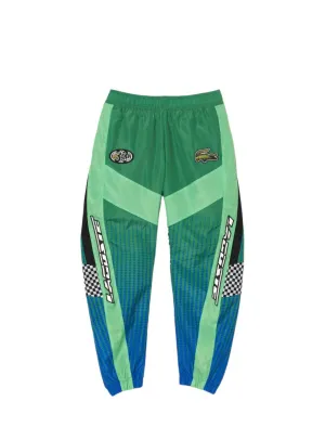 Lacoste Track Pants - Ombré Racing Checkerboard Print - Green-I94 - XH5439 51 CHY