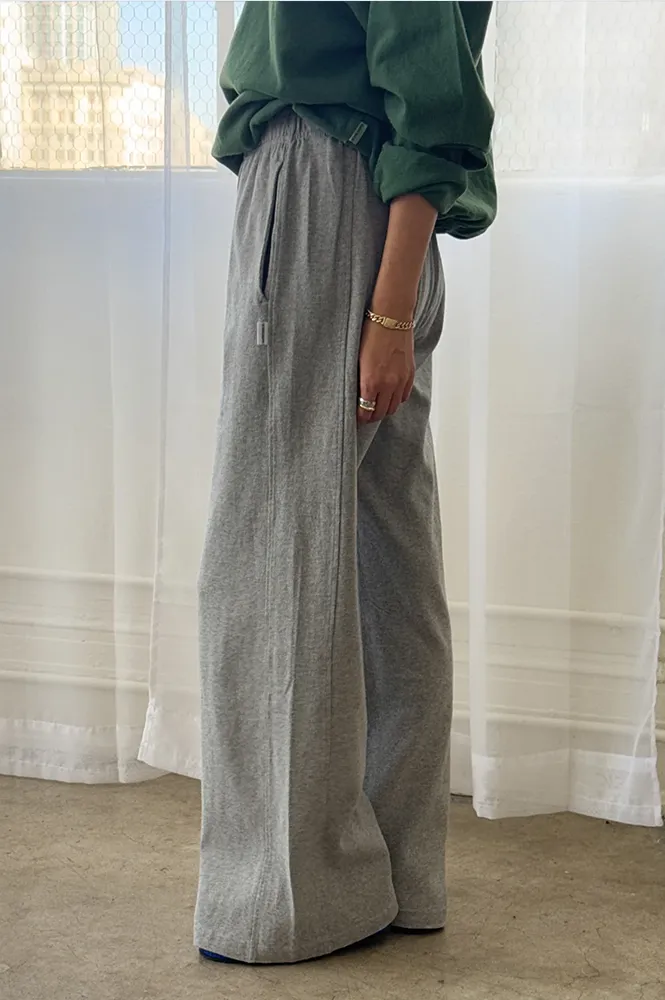 Le Bon Shoppe Breezy Heather Grey Pants
