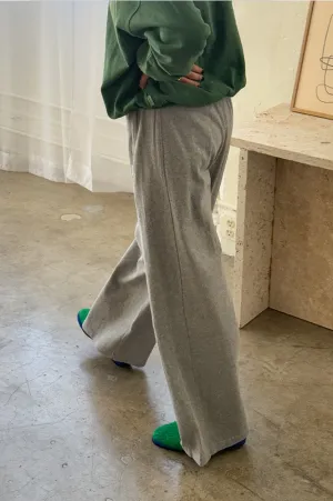 Le Bon Shoppe Breezy Heather Grey Pants