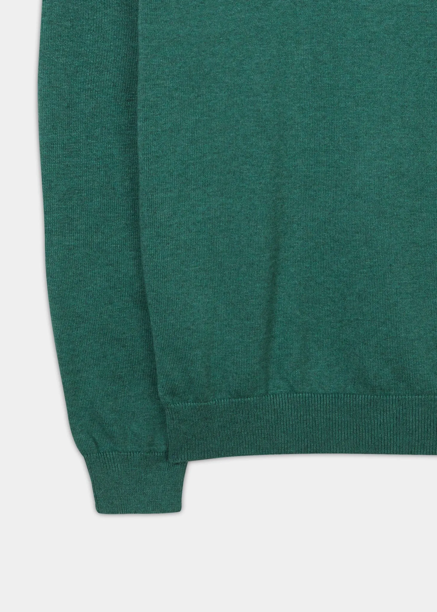 Leysmill Cotton Cashmere Jumper In Moorland
