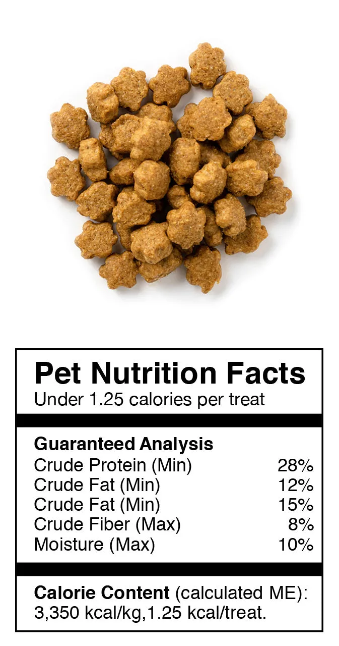 Limited Ingredient Crunchy Cat Treats - Salmon Flavor with Cranberry - 2.5oz