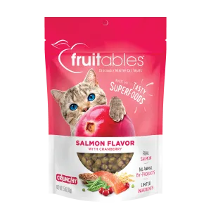 Limited Ingredient Crunchy Cat Treats - Salmon Flavor with Cranberry - 2.5oz
