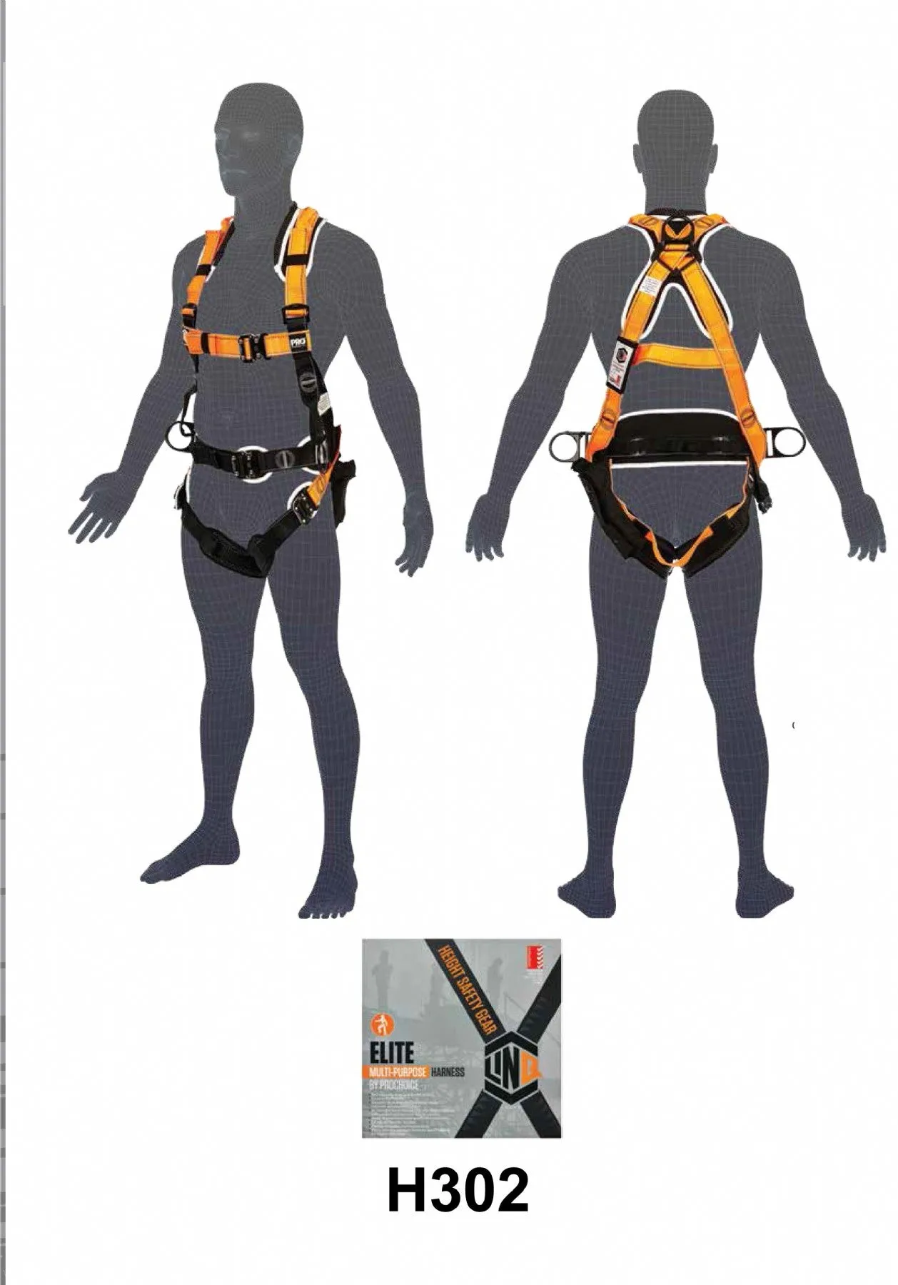 LINQ H302 ELITE MULTI PURPOSE HARNESS