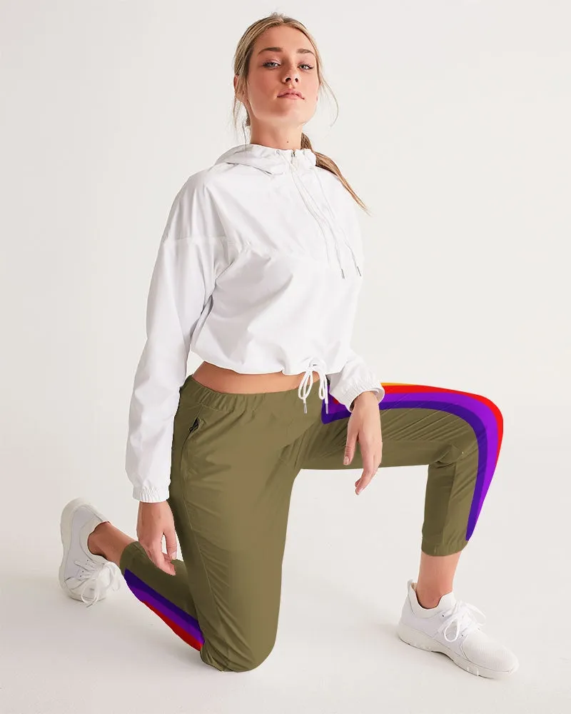 Love Olive Green Women's Track Pants