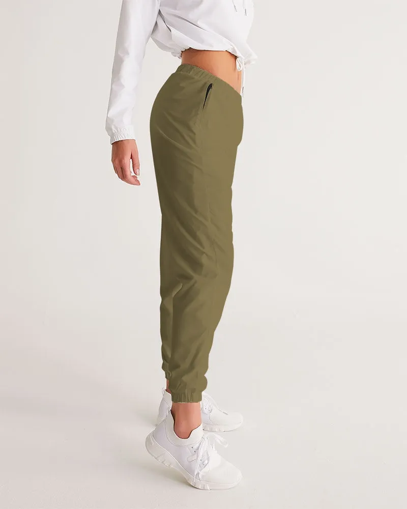 Love Olive Green Women's Track Pants