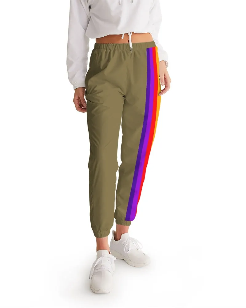 Love Olive Green Women's Track Pants
