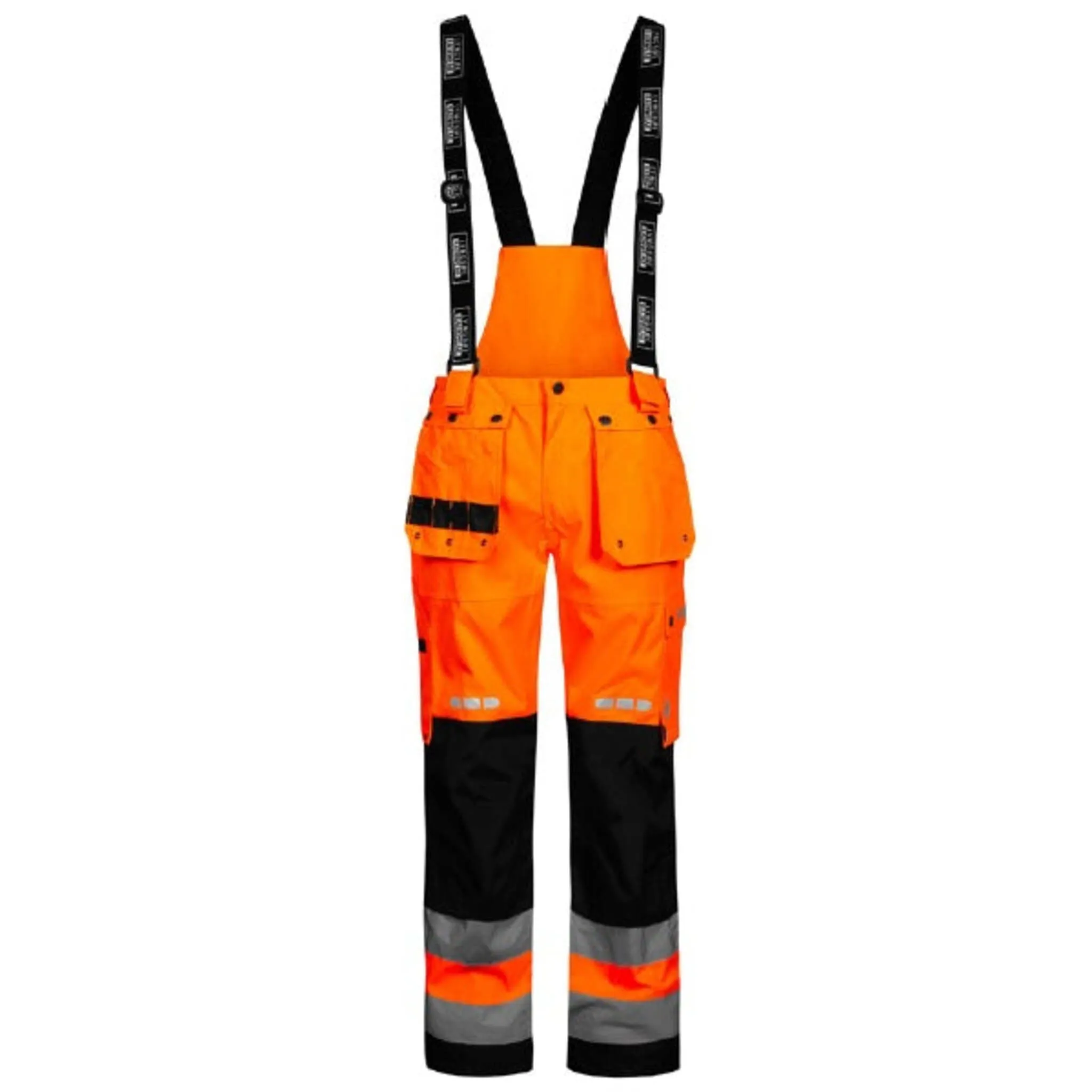 Lyngsoe FOX9083 Breathable Rain Trousers - 600D Polyester Oxford, Waterproof, Adjustable Fit, Multiple Pockets, Reflective Details | Sizes: XS-5XL
