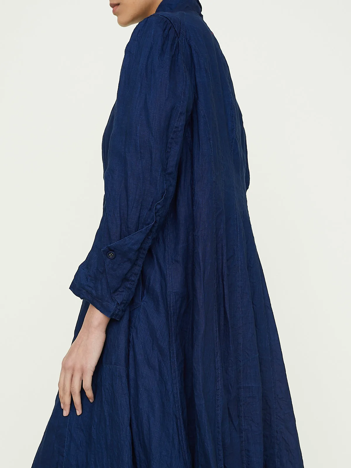 Manteau de Pompier 1800s in Indigo