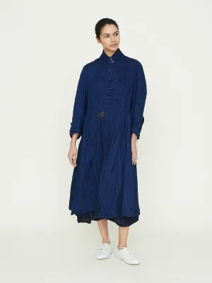 Manteau de Pompier 1800s in Indigo