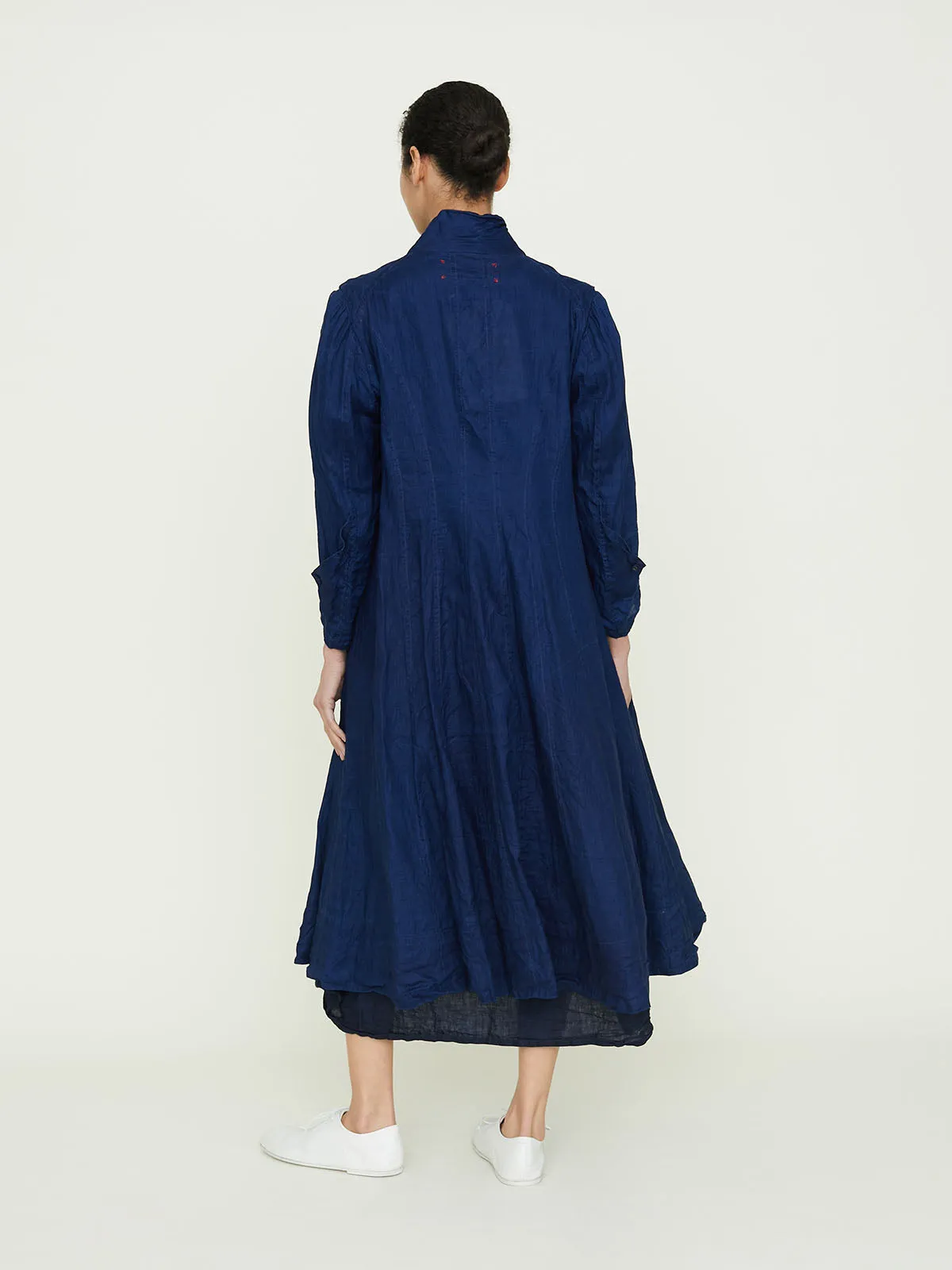 Manteau de Pompier 1800s in Indigo