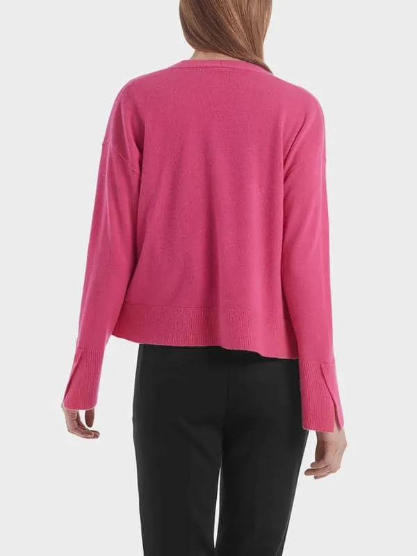 Marccain Crop Cashmere Jacket Rc3103m52