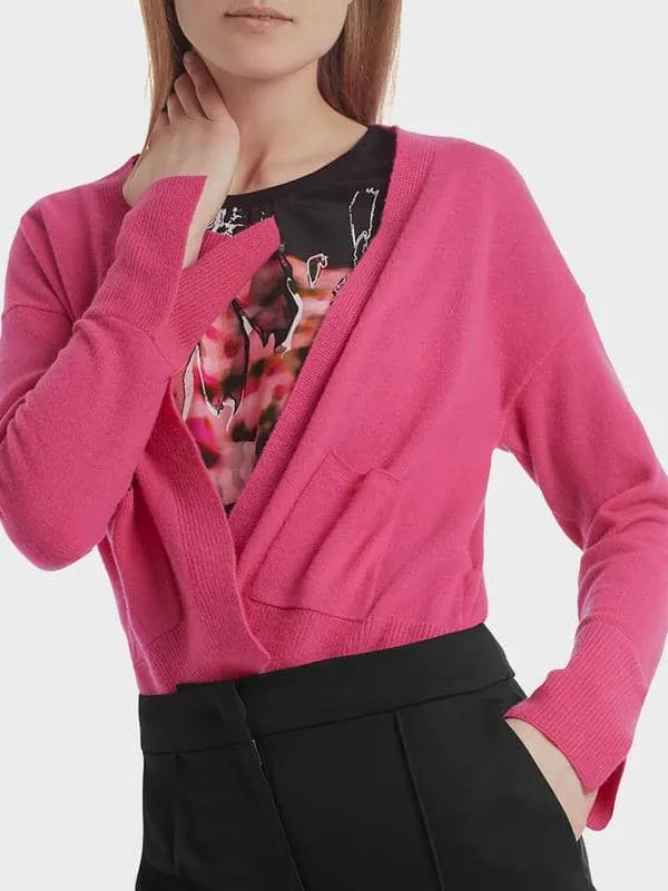 Marccain Crop Cashmere Jacket Rc3103m52