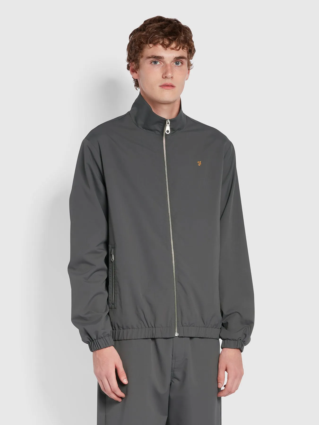 Marky Blouson Jacket In Farah Grey