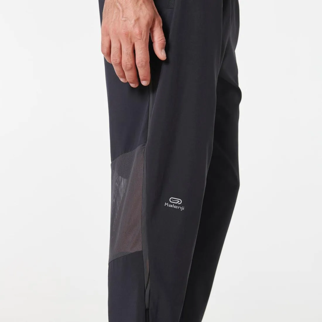 MEN'S BREATHABLE RUNNING TROUSERS - BLACK