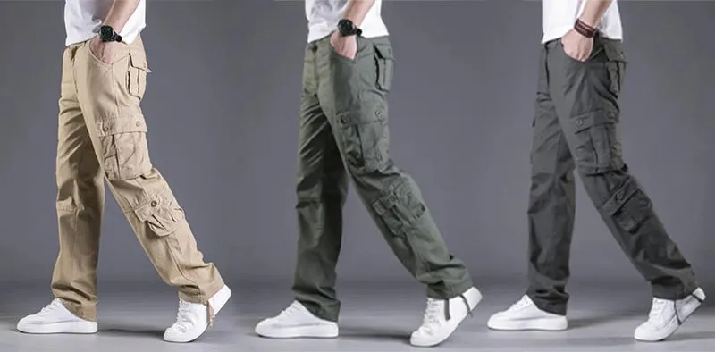 Men's Straight-Fit Tactical Pants