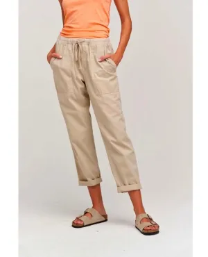 Misty Drawstring Pant Stone
