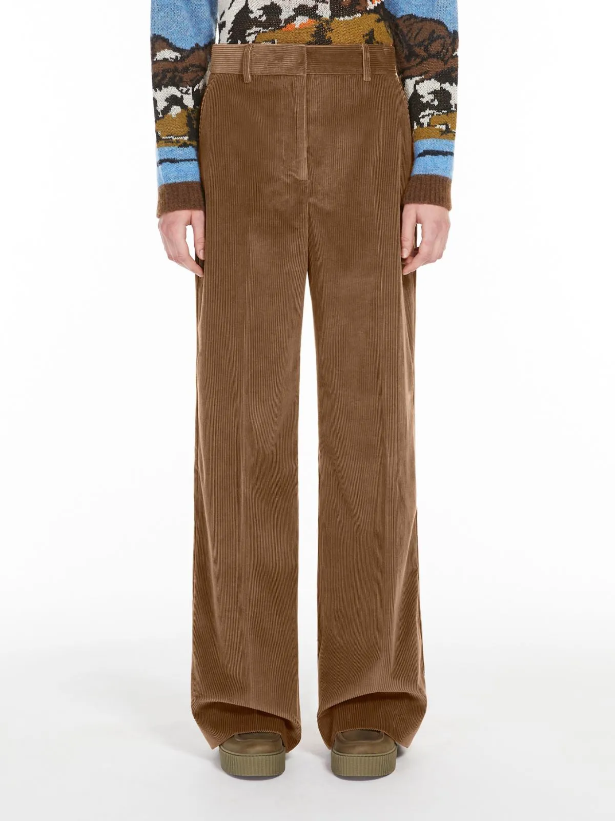 MM Tania Cord Trousers in Hazlenut
