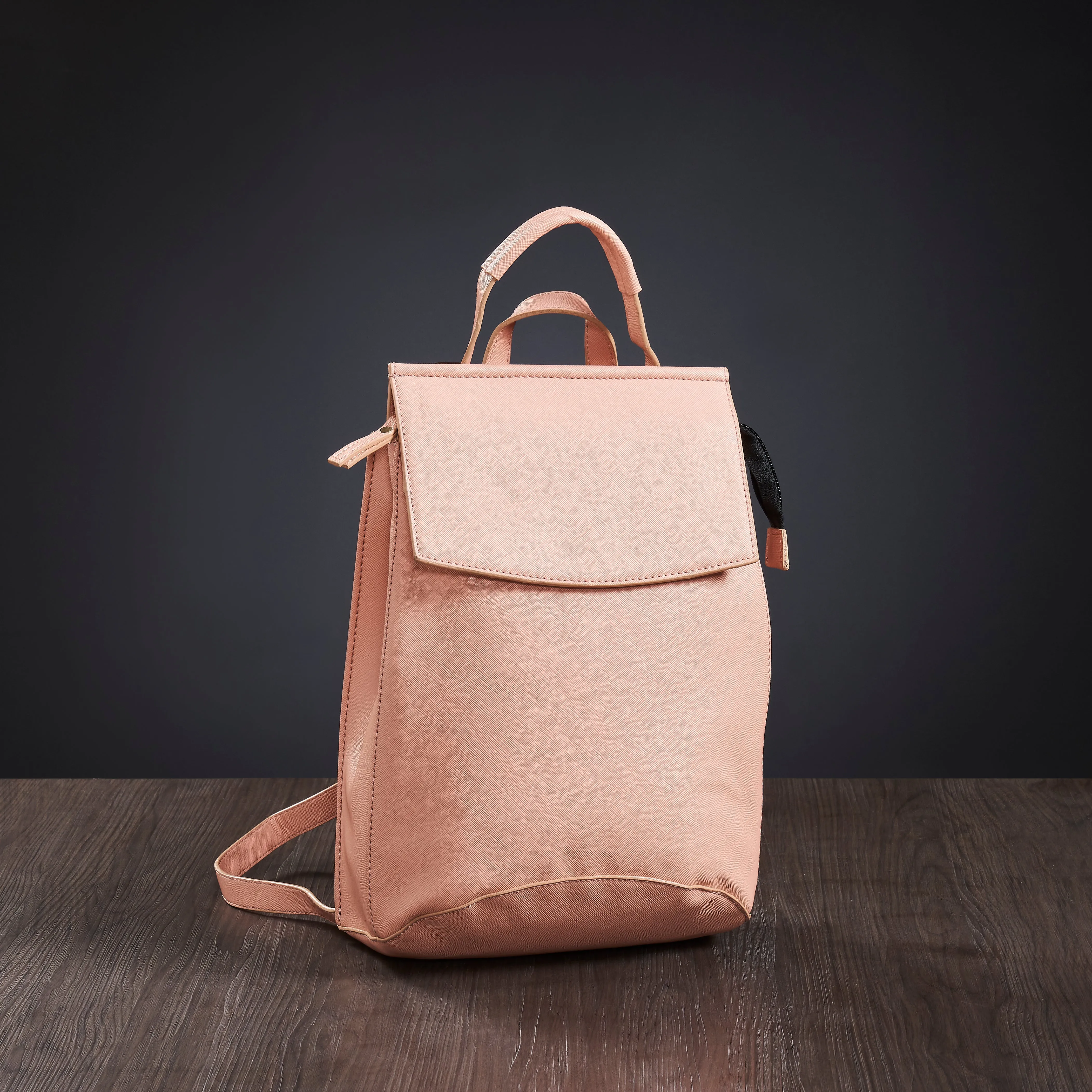 Mona B Convertible Daypack for Offices Schools and Colleges with Stylish Design for Women: Coral