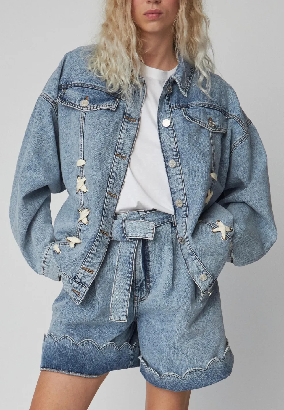 Moon Washed Denim Jacket