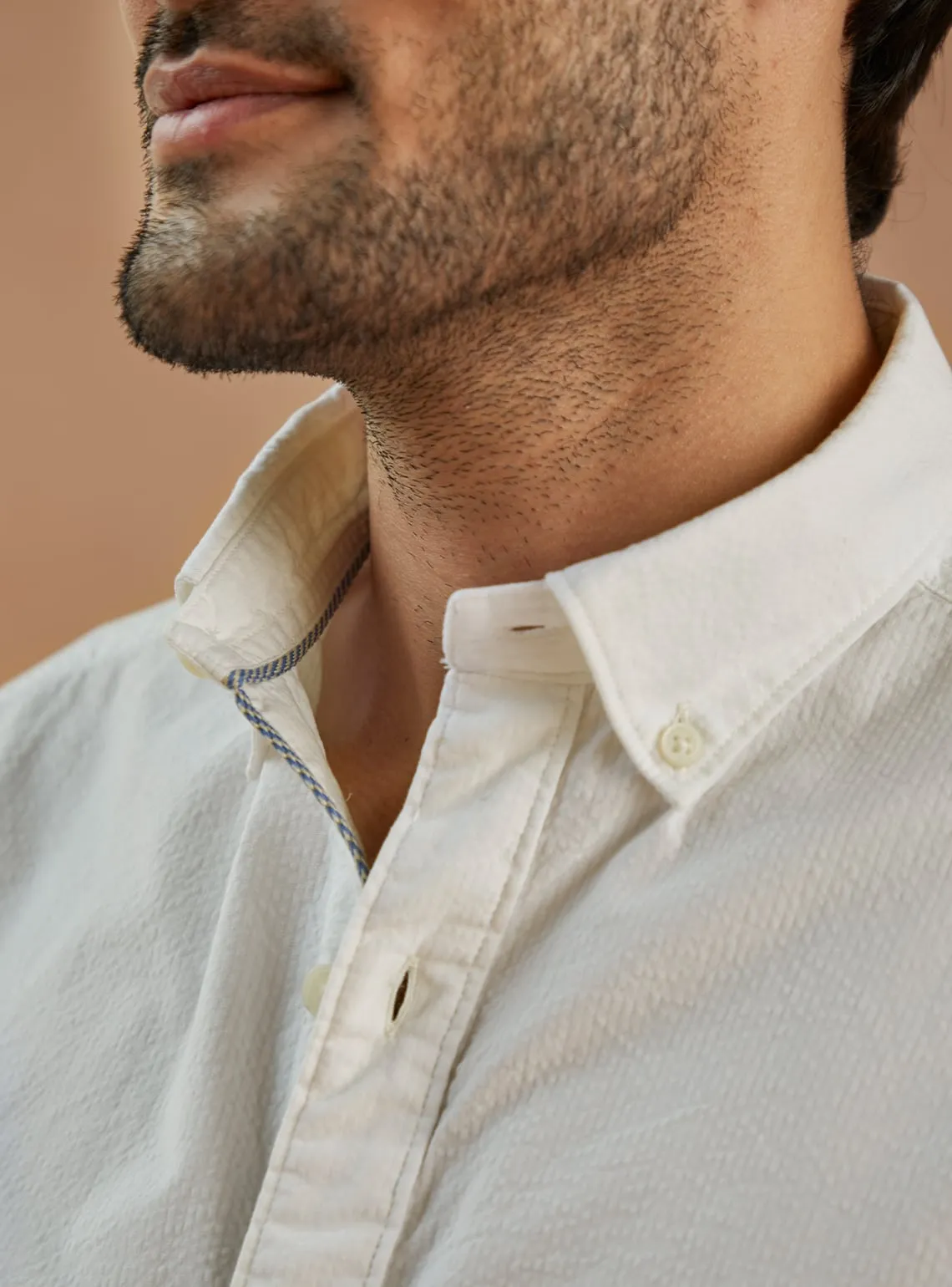 Moonstone Seersucker Shirt