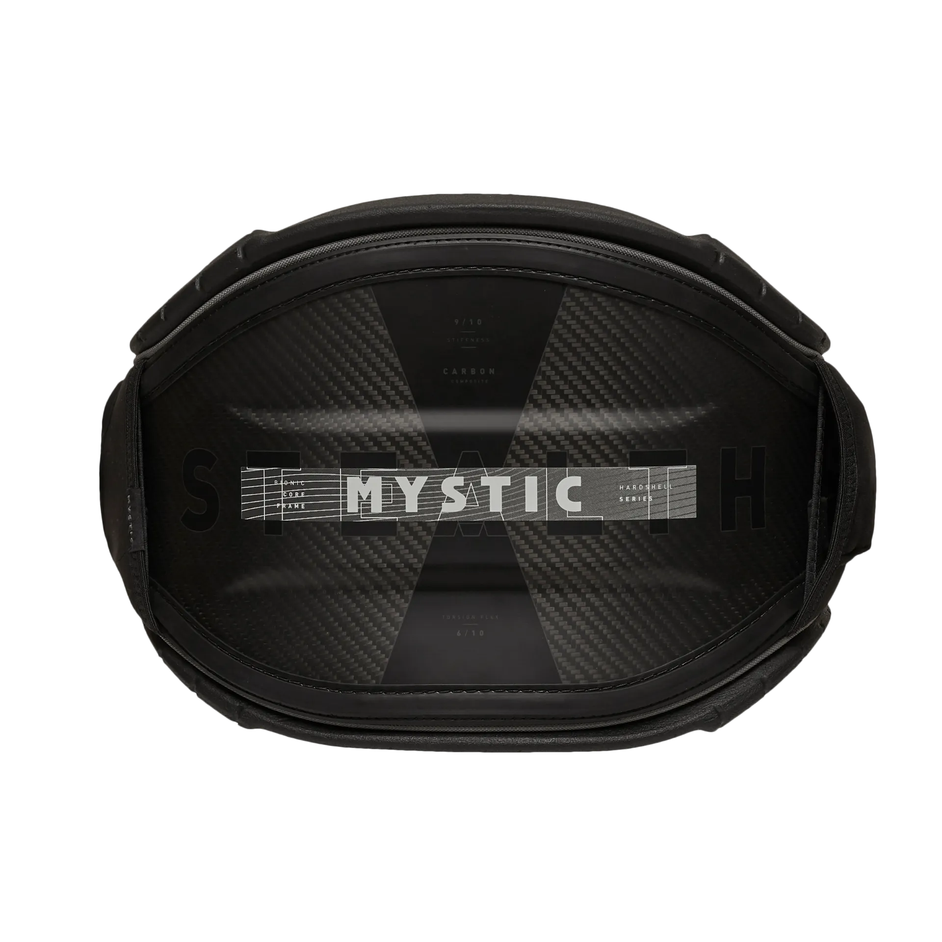 Mystic Stealth Waist Harness-Black/Grey