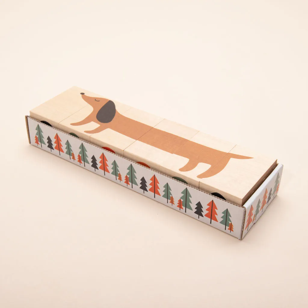 Neighborhood Wooden Blocks by Uncle Goose