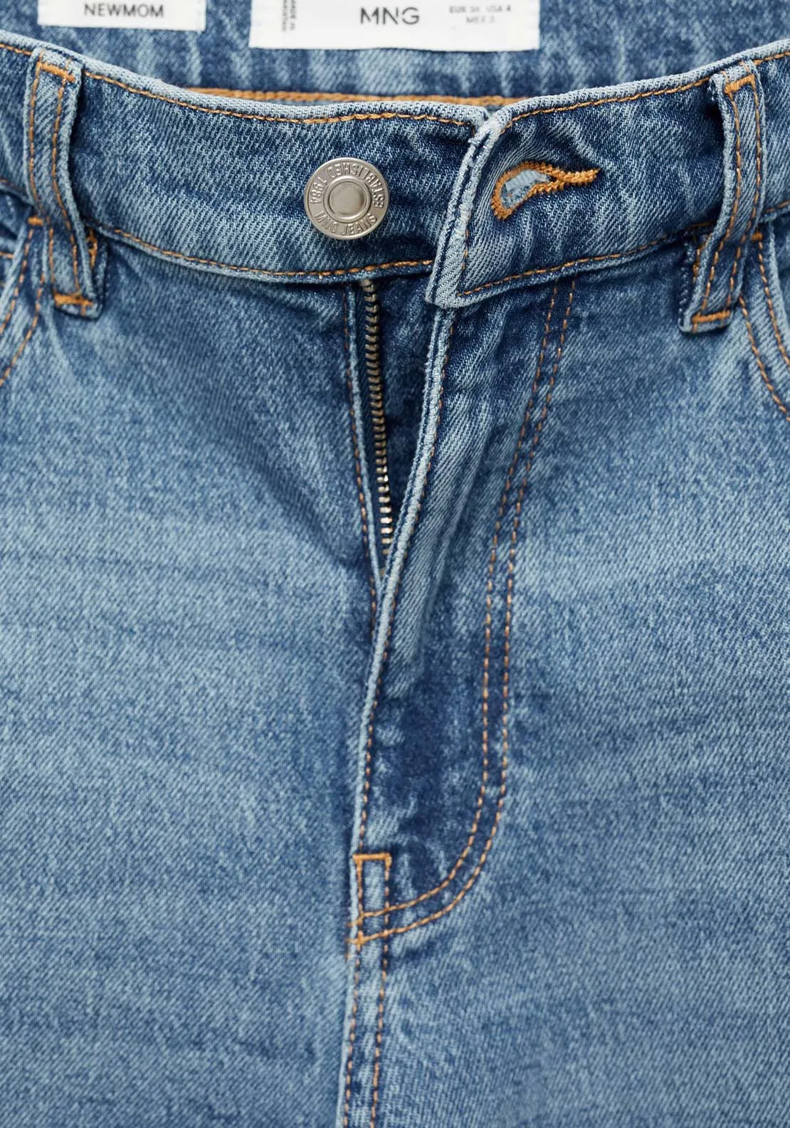 Newmom comfort high-rise jeans - Open Blue