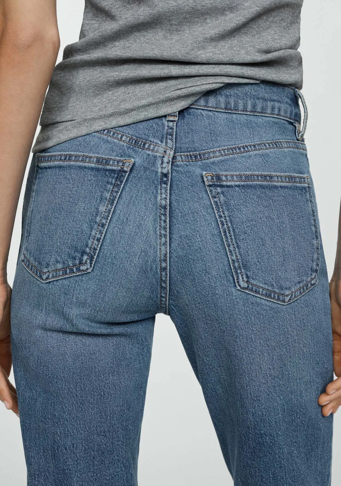 Newmom comfort high-rise jeans - Open Blue