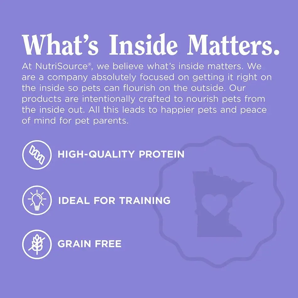 NutriSource Little Bites Grain Free Training Dog Treats 6 oz
