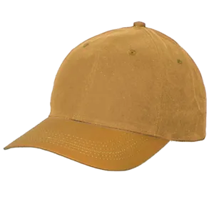 Oilskin Ballcap In Tan