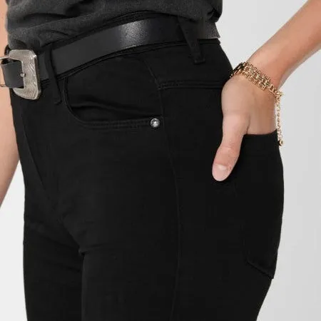 ONLY ONLROYAL Mid waist Skinny Fit Jeans In 30" Leg