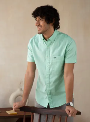 Opal Oxford Half Shirt