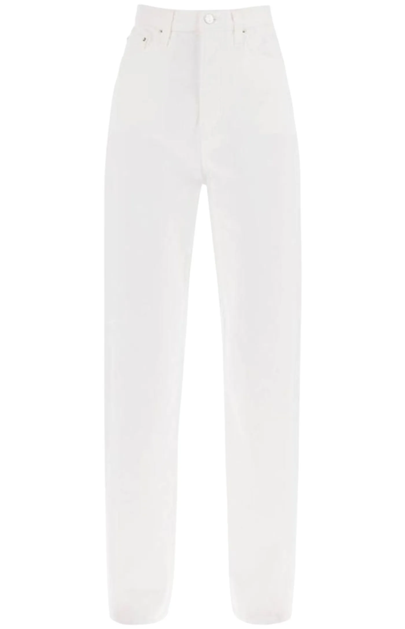Organic cotton straight jeans
