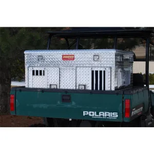 Owens Pro Aluminum Double UTV Dog Box w/ Storage