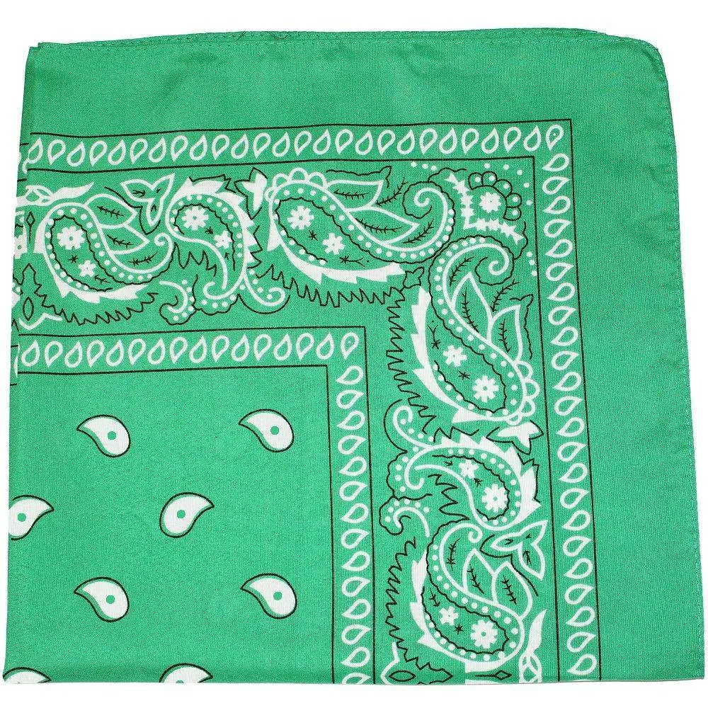 Pack of 48 Paisley Cotton Bandanas Novelty Headwraps - Bulk Wholesale - 22 inches