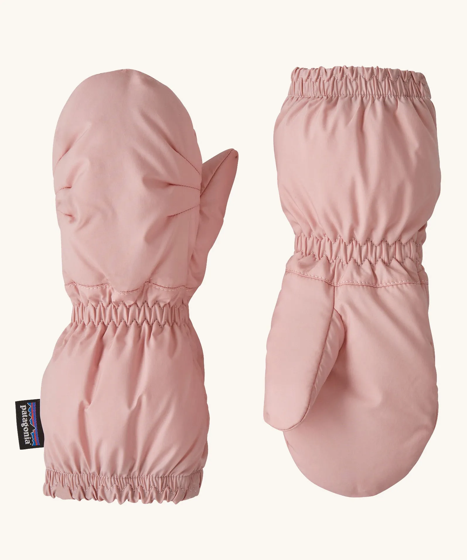 Patagonia Mallow Pink Puff Mittens for Little Kids