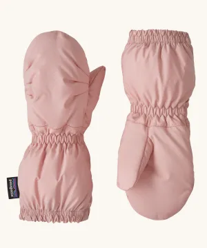 Patagonia Mallow Pink Puff Mittens for Little Kids