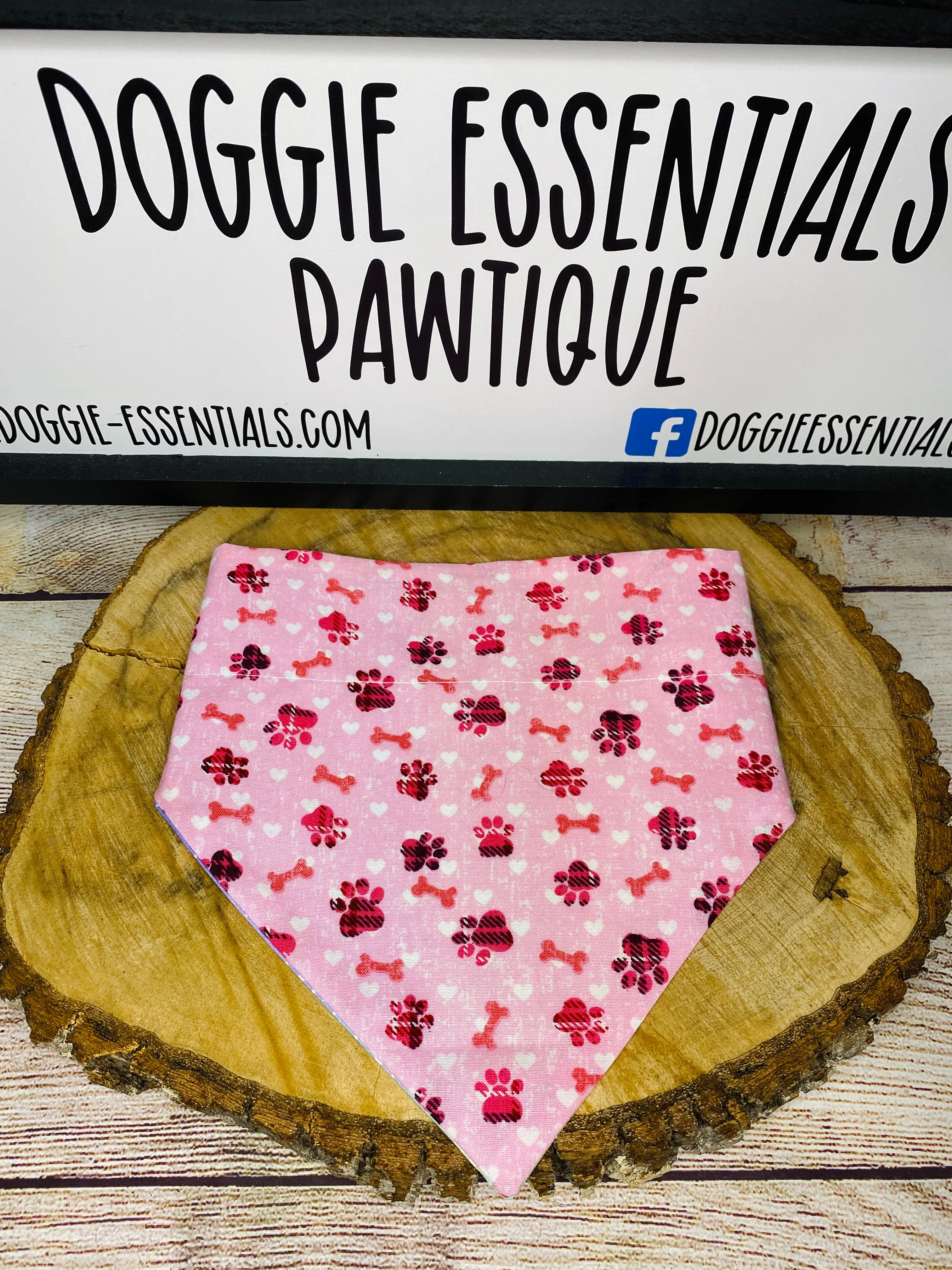 Pawsitively Over the Collar Bandana