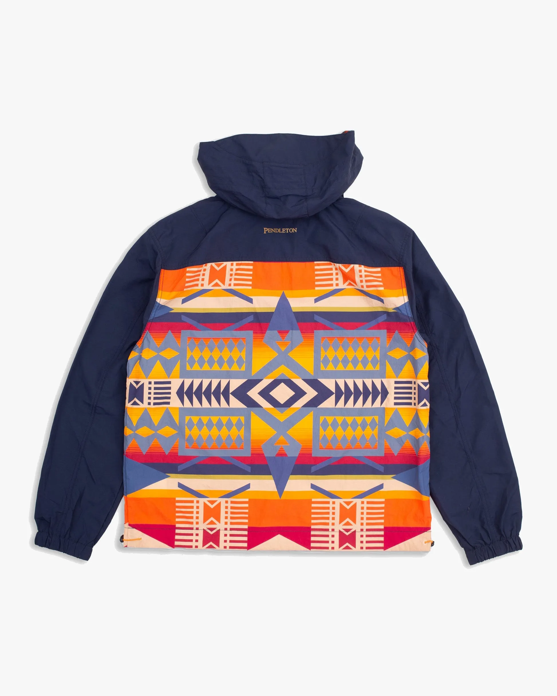 Pendleton Waterproof Anorak - Navy / Fire Legend
